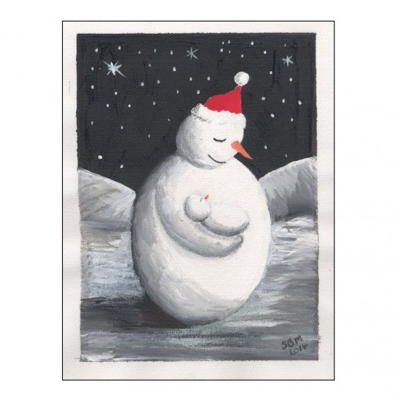 Christmas Cards - Snowbaby (pack of 5)